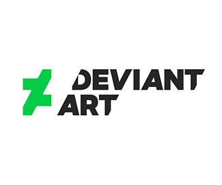 艺术家社区网站deviantART标志