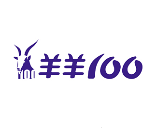 羊羊100标志