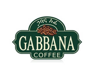GABBANA咖啡LOGO