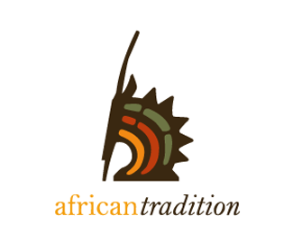 African Tradition非洲文化传播品牌标志