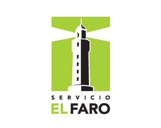 El Faro燃料服务站标志