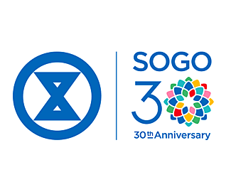 香港崇光百货Sogo30周年纪念标志