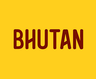 Bhutan不丹国家形象标识