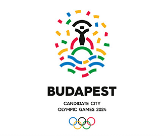 布达佩斯申办2024年奥运会会徽欣赏