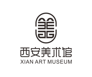 西安美术馆标志设计
