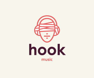 hook音乐门户网站标志