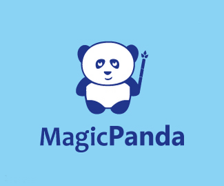 魔术熊猫LOGO欣赏