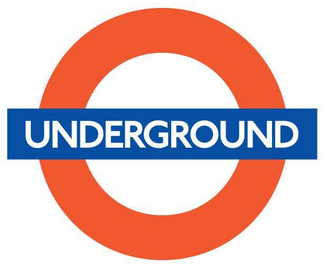 伦敦地铁标志London Underground