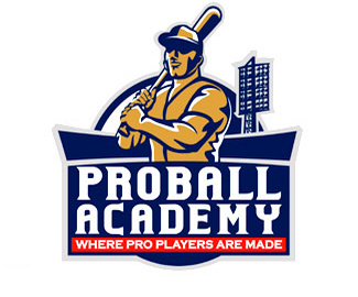 棒球学院Proball标志设计