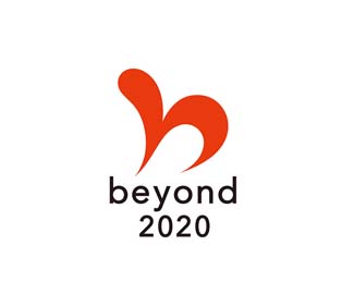 日本奥运遗产beyond 2020标志