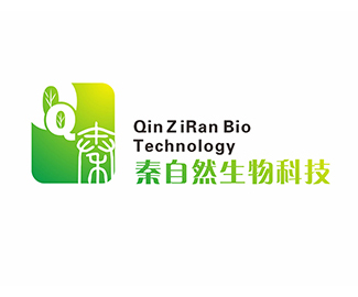 QinＺiRan BioTechnology秦自然生物科技logo