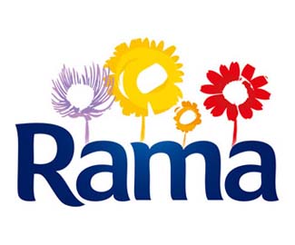 Rama旧标志，联合利华旗下人造奶油品牌