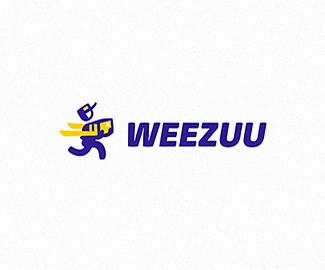 外卖WeeZuu标志设计
