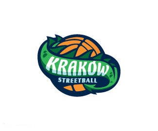 克拉科夫街头篮球竞赛标志