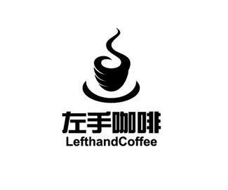 左手咖啡标志