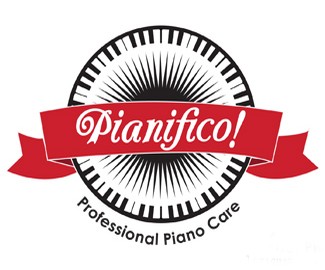 钢琴调律及维修业务的公司徽标Pianifico