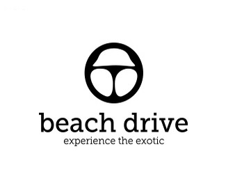 beach drive标志