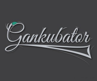 gankubator创意字体设计