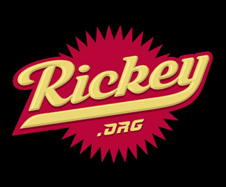 福州Rickey送奶工字体设计