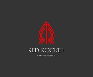 茂名红色火箭图标标志
